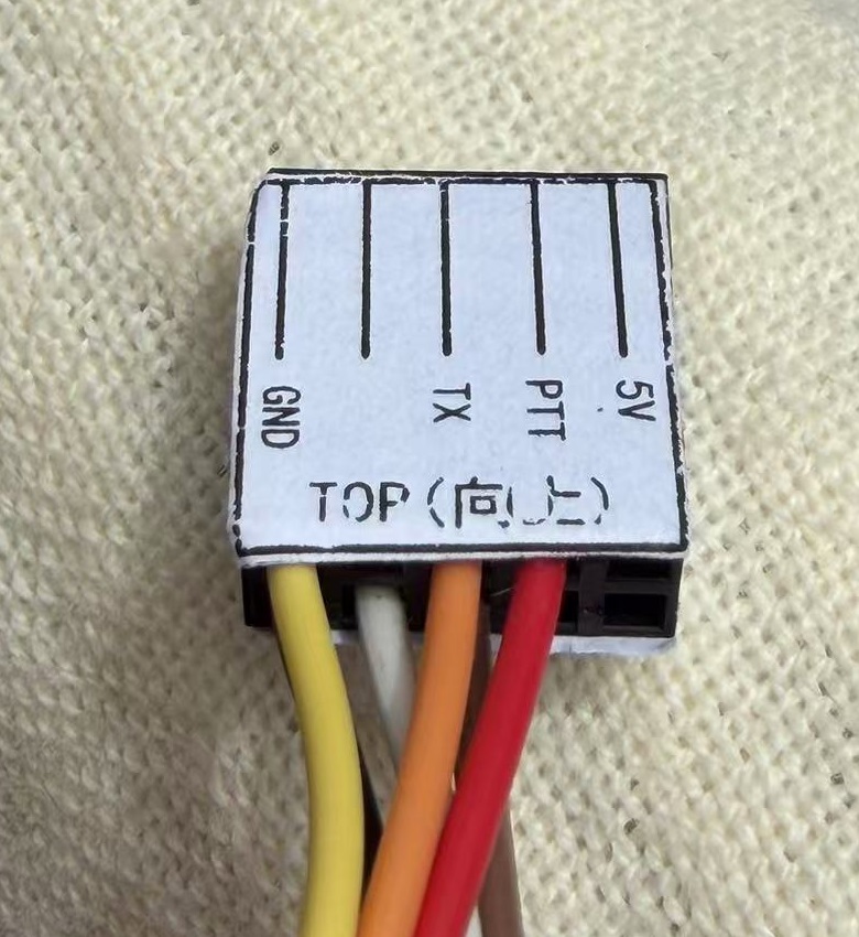 2x5 pin header top